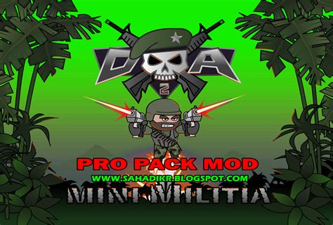 Mini Militia Pro Pack Mod .